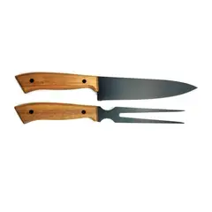 MR BEEF - Set cuchillo y pinchos parrilleros