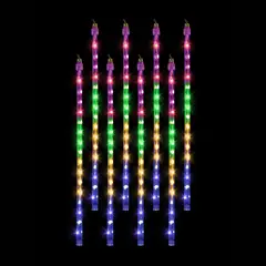 DEAR SANTA - Cascada solar multicolor 128 l