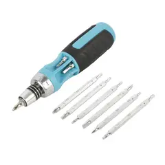DURATECH - Destornillador ratchet 14 en 1