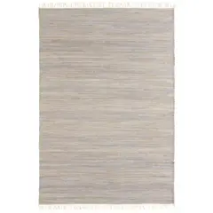 JUST HOME COLLECTION - Alfombra Grande Living Tofo Yute y Algodón con Flecos