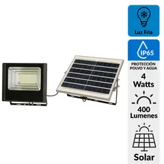 HALUX - Reflector Solar 4 W IP 65 400 lm Luz Fría