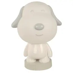 JUST HOME COLLECTION - Lámpara Mesa Led Perro Blanco 2.5 W 23x29 cm