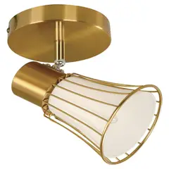 JUST HOME COLLECTION - Aplique Interior Norton Blanco Bronce