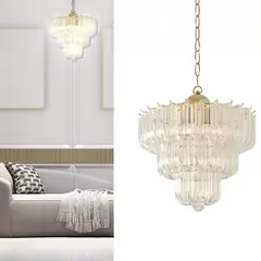 JUST HOME COLLECTION - Lámpara Colgar Monti 2L E27 Bronce
