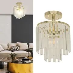 JUST HOME COLLECTION - Lámpara Techo Borgo 1L E27 Bronce