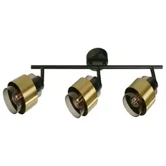 JUST HOME COLLECTION - Barra Led Bronce Café/Marrón 49 cm