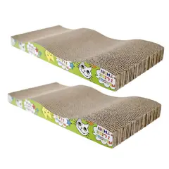 PETIZOOS - Set 2 rascadores para gato 43x12x3 cm