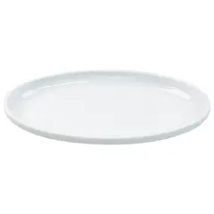JUST HOME COLLECTION - Plato melamina ovalado blanco