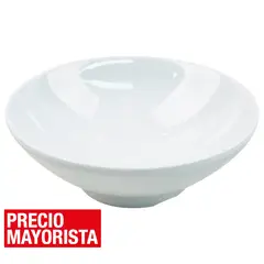 JUST HOME COLLECTION - Plato Melamina Blanco Redondo
