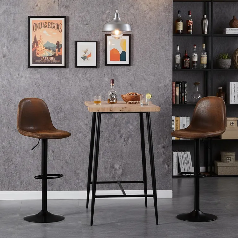 Set Sillas Bar Café 112x41x47 cm