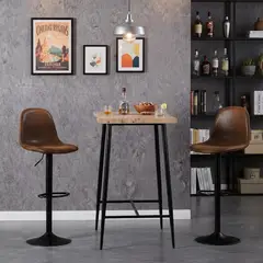 JUST HOME COLLECTION - Set Sillas Bar Franke Café 112x41x47 cm