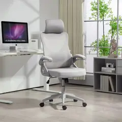 JUST HOME COLLECTION - Silla Escritorio Ergonómica Gris