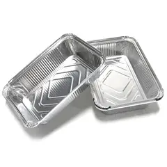 JUST HOME COLLECTION - Set Bandejas Aluminio 5 unidades 32.4X26X6.3 cm