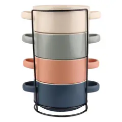 JUST HOME COLLECTION - Set Bowl 14 cm 4 Unidades Color Surtido
