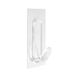 INOFIX - Colgador Poliresina Transparente