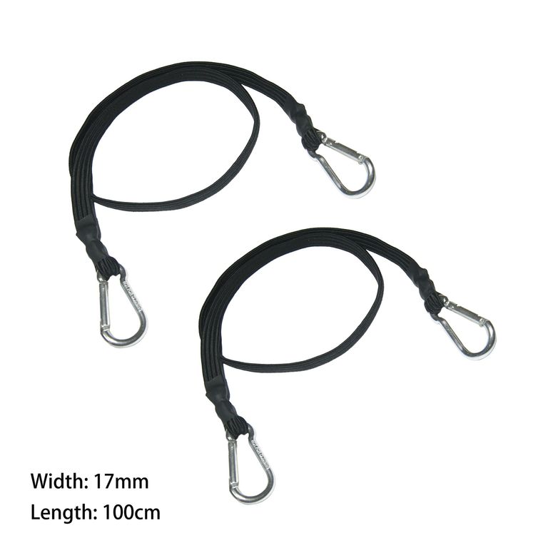 Bungees Elásticos Sujeción Carga 100 Cm 2 Unidades