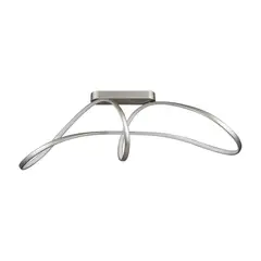 JUST HOME COLLECTION - Lámpara Techo Led Espiral Luz Natural Niq