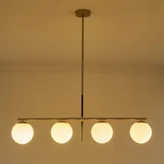 JUST HOME COLLECTION - Lámpara Colgante Metal Negro