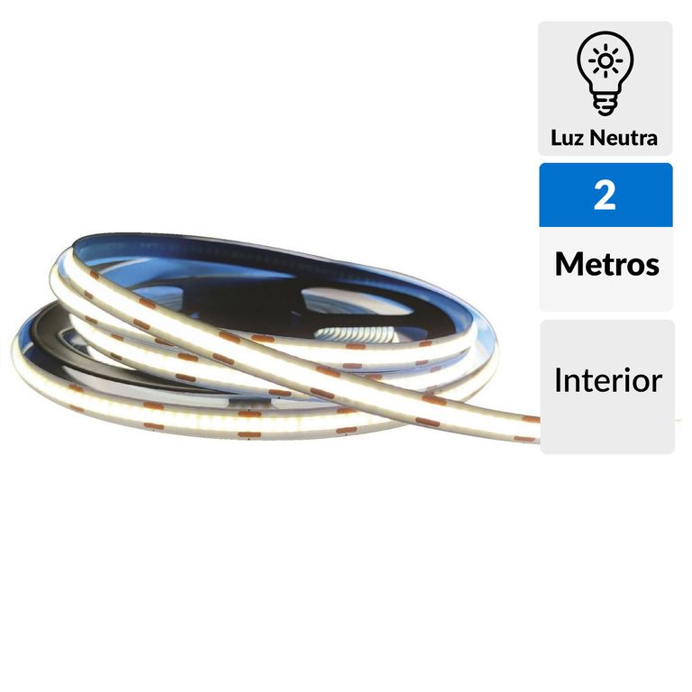 Tira Led Cobre 12V 2m Luz Natural
