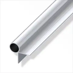 ALFER - Tubo redondo 2 br. aluminio 23,5 1,0 m