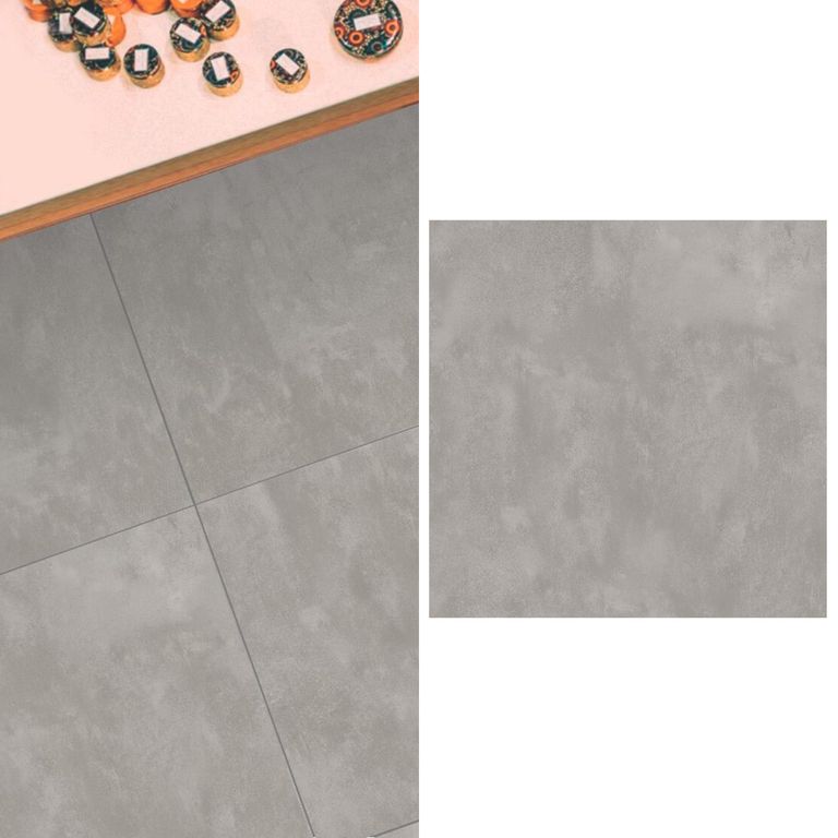 HOLZTEK - Cerámica 53x53 cm Cemento Dark Gris Oscuro 2.81 m2