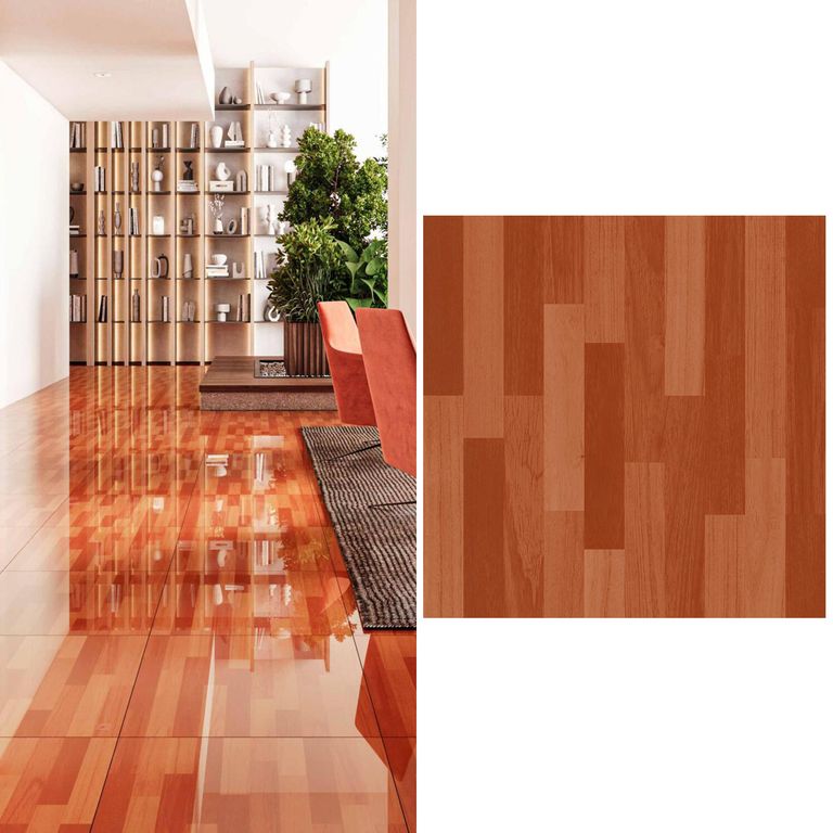 Cerámica 53x53 cm Savanna Rosso Café Mix 2.81 m2