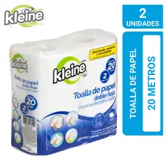 KLEINE WOLKE - Toalla de cocina 20 metros 2 unidades