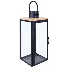 JUST HOME COLLECTION - Candelabro Decorativo 39 Cm Urbano Industrial Para Vela