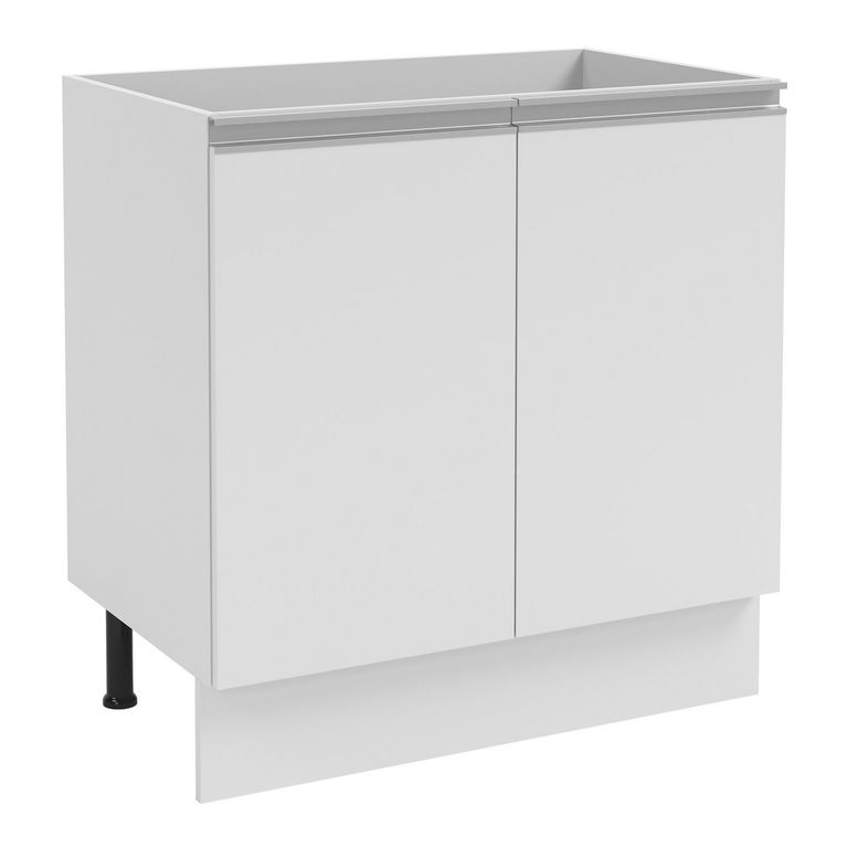 Mueble de Cocina Base 2 Puertas Sin Cubierta 80 cm Atlas