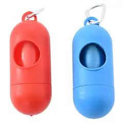 PETIZOOS - Dispensador Bolsa Desechos Mascotas Portátil 9. 5 Cm