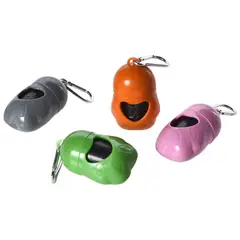 PETIZOOS - Dispensador bolsa mascota 7,5 cm, color surtido