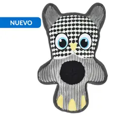 PETIZOOS - Juguete masco jirafa 22 cm gris