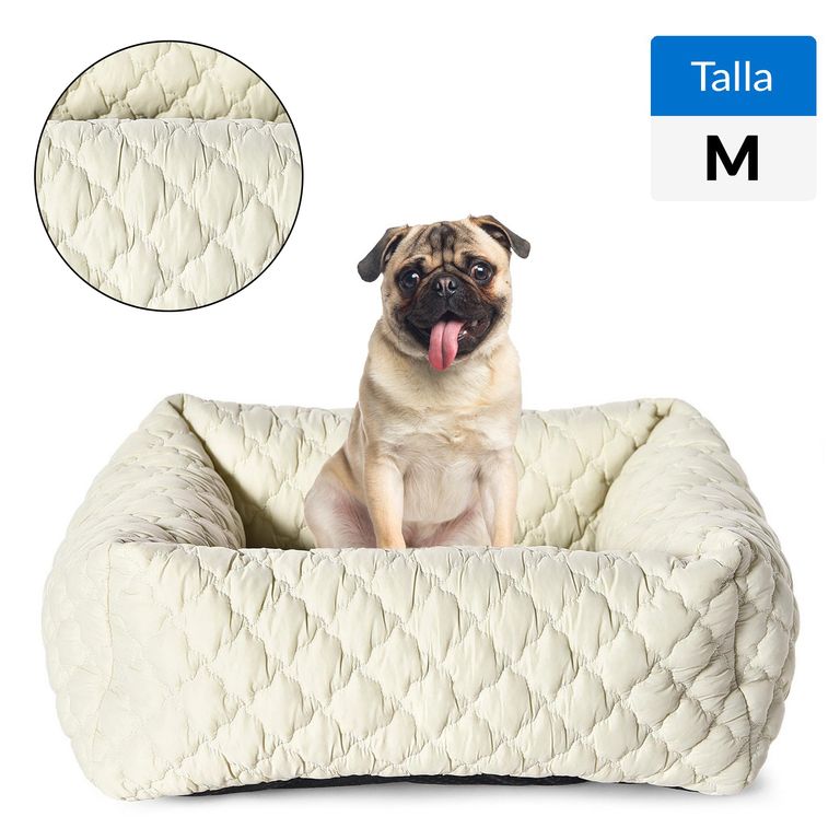 Cama Rectangular para Perro 21x80x55 cm Beige a $16.990