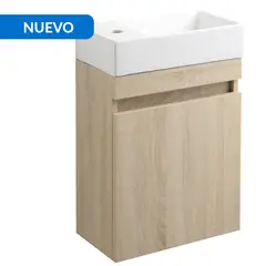 SENSI DACQUA - Mueble de Baño COMPACT Madera 22.5x29.5x41 cm