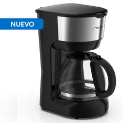 RECCO - Cafetera Eléctrica 750 ml 600 W Negro/ Plateado