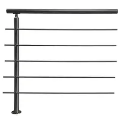HOLZTEK - Baranda Acero Inoxidable 1 m con 1 Poste