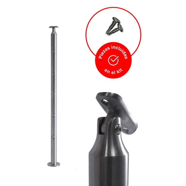 Poste Redondo 95 Cm Para Baranda