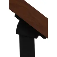 HOLZTEK - Poste 91 cm para Baranda Angular Aluminio