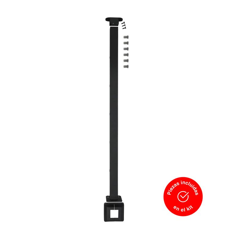Poste Rectangular Adicional Para Baranda 91 Cm