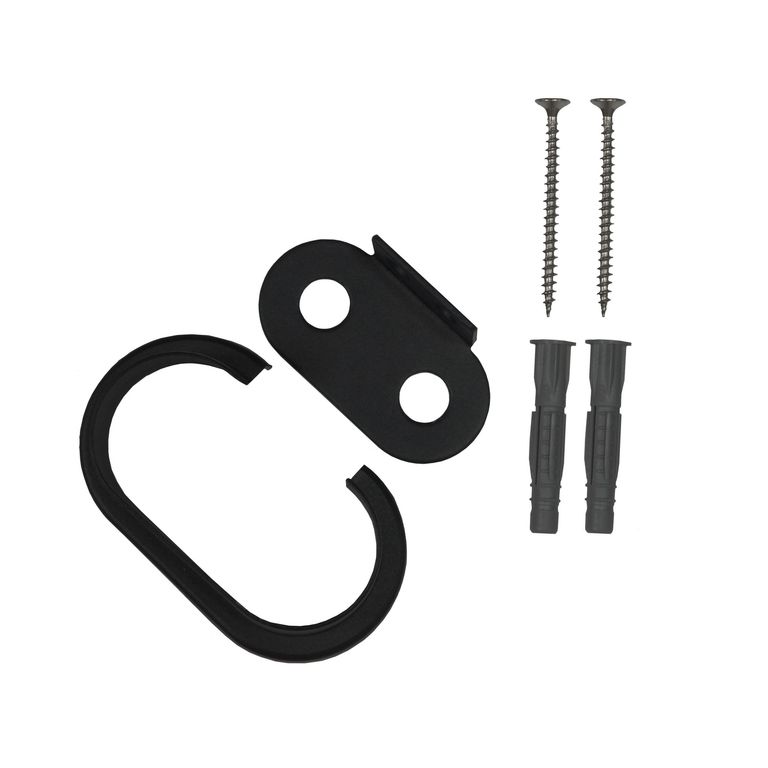 Conector Muro Para Baranda Ovalada Soporte Pasamanos