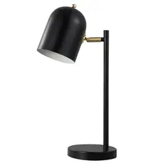 JUST HOME COLLECTION - Lámpara de Escritorio Guarda Negro 30 W 15x44.5 cm