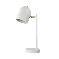 JUST HOME COLLECTION - Lámpara de Escritorio Guarda Blanco 30 W 15x44.5 cm