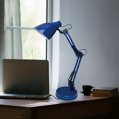 CASA BONITA - Lámpara de Escritorio Artic Gris 15.5x48 cm