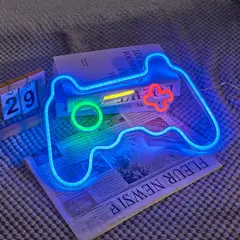 JUST HOME COLLECTION - Lámpara Gamepad Multicolor 41x27.5 cm