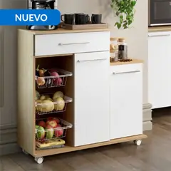 DITALIA - Kit Mueble de cocina Olivia Roble 60 cm