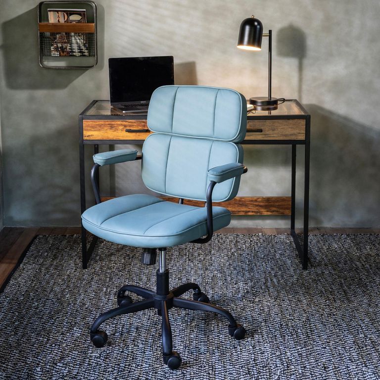 Silla Escritorio Harlow Celeste