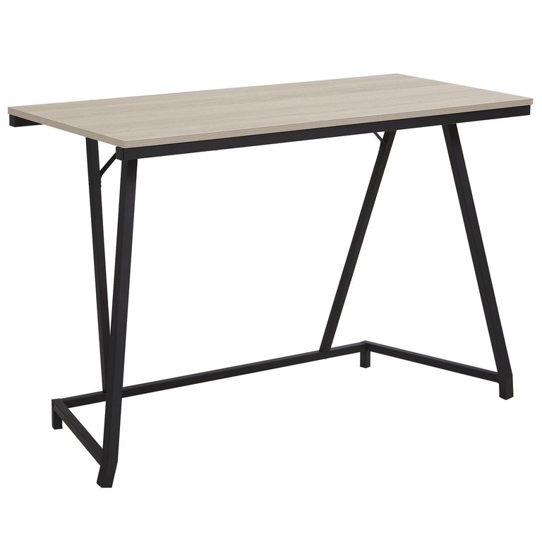 Escritorio Prate Madera/Negro 110x75x50 cm