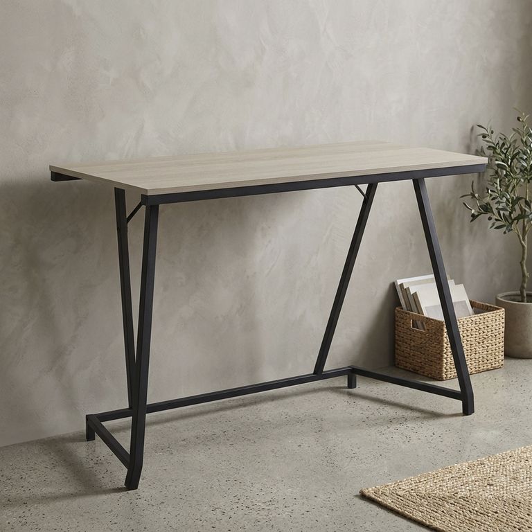 Escritorio Prate Madera/Negro 110x75x50 cm