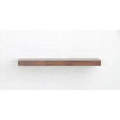 JUST HOME COLLECTION - Repisa Cajón Madera 1 Nivel(es) 60x4x20 cm Café