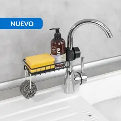 WENKO - Organizador de fregadero Ohio negro
